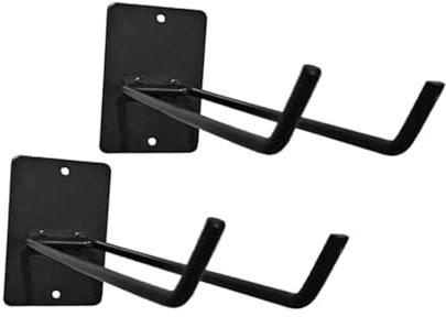 Supvox 2 Stück Wandhalterung Gartengeräte Organizer Aus Metall Wandmontage Besenhalter Und Mopphalter Platzsparendes Aufbewahrungssystem Für Garten Garage Und Werkzeugraum