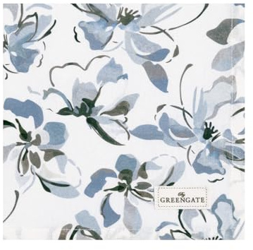 GreenGate Evia Stoffserviette Olive Green 40x40cm