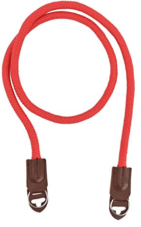Lybunair Correa universal ajustable de nailon para cámara réflex digital, rojo, #812