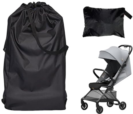 RJFUJP Kinderwagentasche für Flugzeug, große Kapazität, Kinderwagen-Reisetasche, strapazierfähige Baby-Kinderwagen und Baby-Transporttaschen, schützt Kinderwagen vor Schmutz und Beschädigungen