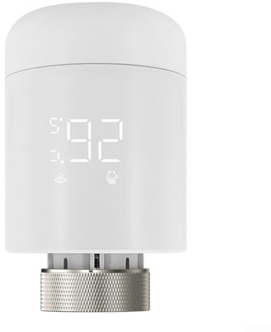 WiFi Smart Termostato Valve, Termostato Radiatore, WiFi Termostatico Valvola Controller Offre 7 Giorni di Programmazione E Funzionalità di Condivisione Familiare