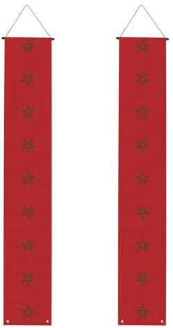 Bandera de Marruecos para decoración de fiesta de graduación, adecuada para uso en interiores y exteriores, imprescindible para celebrar la graduación