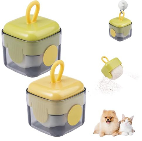 2 Pezzi Rullo per Pelucchi Portatile, Mini Reusable Lint Roller, Rullo Togli Peli Animali, Rullo Antipelucchi Lavabile Riutilizzabile, Washable Sticky Roller, Gel appiccicoso a Rullo per Lanugine