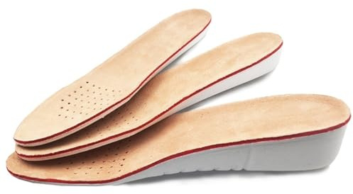 Solette in pelle Soletta for aumento di altezza Inserti for scarpe in pelle di cinghiale Cuscinetto for la cura del piede Accessori for scarpe for scarpe Uomo Cuscinetto for donna per uomo e donna(15m