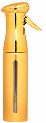 Liummrcy Sprayer Bottle Water Salon Hairdressing Sprayer Hair Spray Bottle Barber Fine Mist Empty for Hair Styling Golden