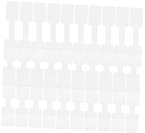 KOMBIUDA 100 Pezzi Etichette per Autoadesive Etichette Scrivibili per Elettrici e Facile e Fili