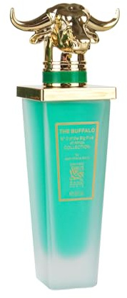 Jean-Pierre Sand - The Buffalo N°2 of the Big 5 of Africa – 80 ml Eau de Parfum in flacone da collezione – ideale come regalo – profumo unisex nel design degli animali