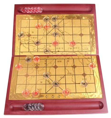 Ajedrez Chino (Xiangqi), Juego de Damas, Juego Mesa Cristal Viaje con Xiangqi 象棋(25mm)