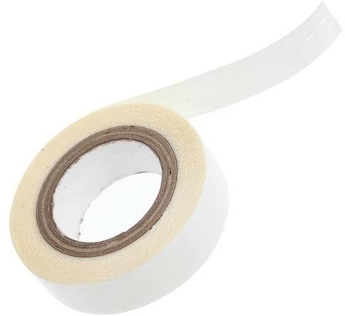 Pegamento para Encaje Frontal Cinta Adhesiva de Peluca Color Claro | Rollo de 1, Papel de Algodón, para Hairpiece y Extensiones de Cabello