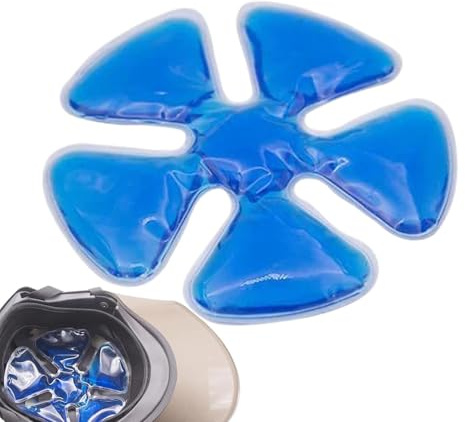 Casquette Rafraîchissante avec Gel Froid,Insert Froid Portable Pour Casque | Packs de Glace Portables pour Randonnée Escalade Sports de Plein Air et Camping sous Casque
