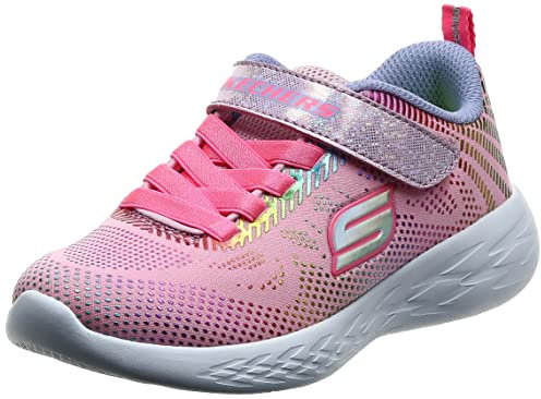Skechers Go Run 600 Shimmer Speede, Scarpe da ginnastica Bambine e ragazze, Pink, 30 EU