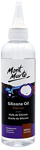 Mont Marte Silikonöl – 180ml – Für Acryl Pouring – Geeignet für Acrylfarben, Pouring Technik und Acrylgießen – Schöne Zellen, beeindruckende Effekte