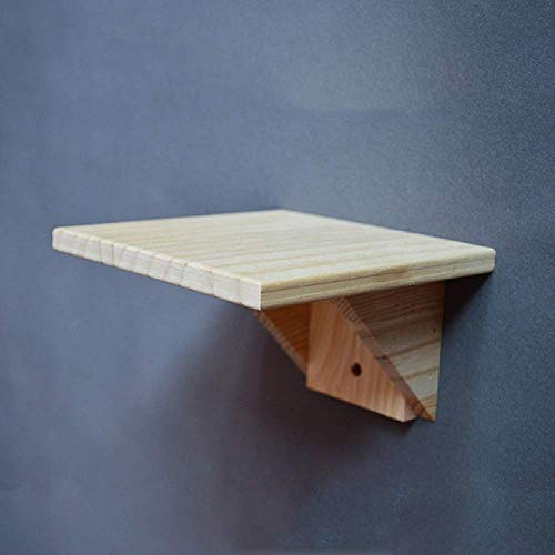 Klettergerüst für Katzen zur Wandmontage, massives Holz, verschiedene Größen