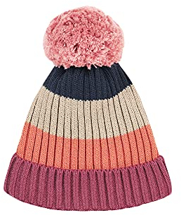 Finkid Kinder Pompula Mütze, Beet red-Rose, 48