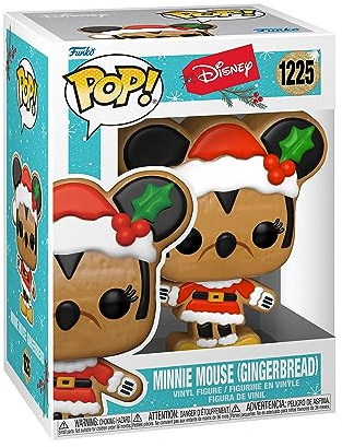 Funko Pop! Disney: Holiday - Minnie Mouse - Lebkuchen - Vinyl-Sammelfigur - Geschenkidee - Offizielle Handelswaren - Spielzeug Für Kinder und Erwachsene - Modellfigur Für Sammler und Display