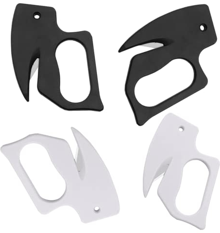 Aprilettere, 4 confezioni multiuso taglierine per buste, lama di rasoio, coltello di carta, lettere aperte, buste e pacchetti per casa e ufficio