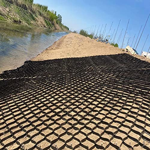 Kiesgitter Schotter-Gitter-System, Durchlässiger Kies Zersetzter Granit Stabilisator, Outdoor Subgrade Kies Bodengitter 2 Zoll Dick, Leicht Zu Installieren ( Color : WxH , Size : 3m x 10m (10ft x 33ft