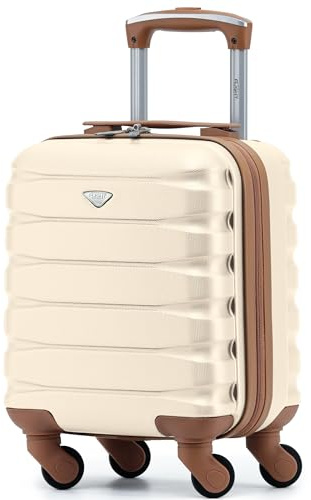 Flight Knight Leichte 4-Rad-abs-hartschalenkoffer Handgepack, Zugelassen Fur Uber 100 Fluggesellschaften, Einschließlich Easyjet & Maximale Große Fur Vueling & Wizz Air 40x30x20 cm