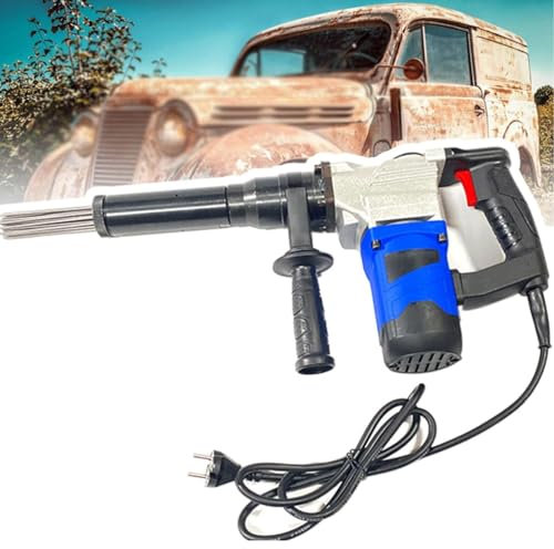 Cashwise Pistola Eléctrica de Desoxidación, 1100w Removedor de Óxido, Herramienta de Limpieza, Raspador de Aguja, Raspador de Aguja con Empuñadura de Pistola, Grado Industrial para la eliminación