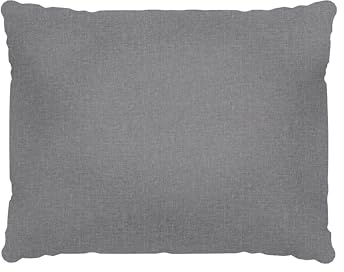 POKAR Rückenkissen Stuhlkissen Rückenlehne für Stuhl Rattanmöbel Gartenmöbel Kissen Outdoor Rückenpolster Lounge Polster 50x40x15 cm, Grau