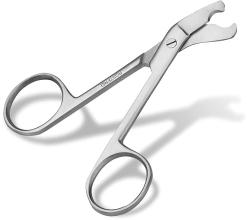 Shehadeh - Krallenschere für Kleintiere - Krallen Schneider - 9,5 cm - Rostfrei
