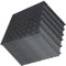 Pavimento del garage in PVC ad incastro – 40 x 40 cm Pavimento del garage – Piastrelle antiscivolo resistenti per pavimenti del garage – Facile da installare – Design con piastre diamantate (nero) (20