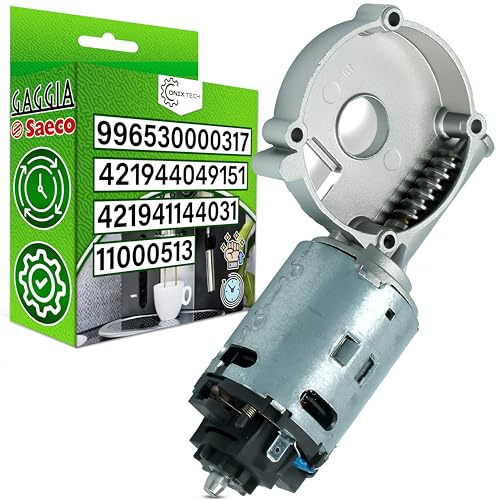 Moteur de Moulin à Café pour Machine a Cafe Grain 11000513 pour Gaggia | 421941144031 996530000317 pour Saeco pour Philips - Garantie de 5 Ans - ONIX TECH