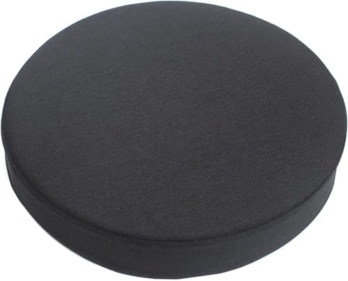 HKJGNH Sitzerhöhung Stuhlkissen Outdoor Garten Rund 35x35/40x40/50x50/45x45cm Sitzkissen Stuhl Rund Hoch de Sitzpolster Outdoor Gartenstuhl Dtuhl für Esszimmer, Küche, Garten, Büro(Color 3,35x35x5cm)