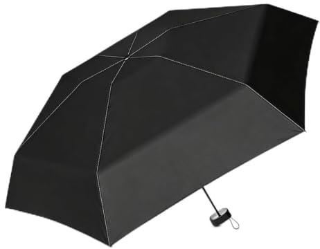 Aethryon Mini paraguas de viaje, paraguas pequeño UV, paraguas de bolsillo, paraguas plegable, paraguas de bolsillo portátil, sombrilla portátil, (apartamento)
