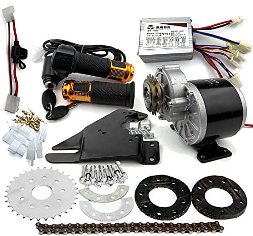 350W Neuer Ankunfts-elektrischer Geared Fahrrad-Motor-Installationssatz-elektrischer Umwerfer-Motor-Satz-Variabler mehrfacher Geschwindigkeits-Fahrrad-elektrischer Installationssatz (24V Twist Kit)