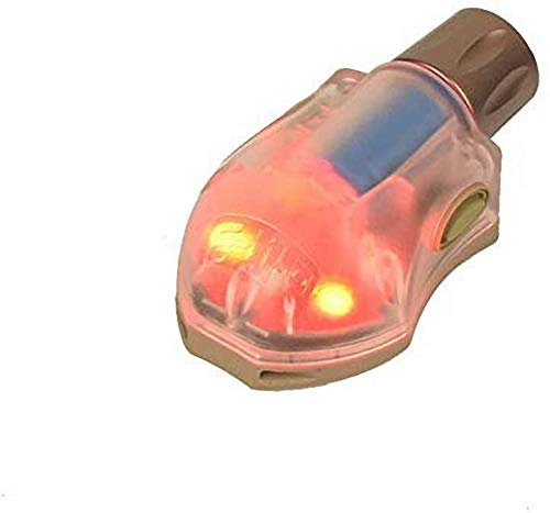 N / A Tactical Fast Airsoft Helmet Strobe Indicatore Luminoso tattico, con Torcia di Sopravvivenza Militare IR Flash da Campeggio, Supporto Fast Rescue Adventure Light Luce Tattica Militare