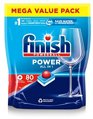 Finish All In 1 Max 80 Regular