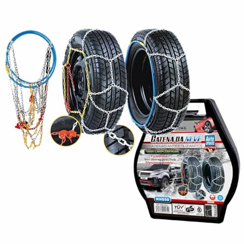 Catene Da Neve 165/80R13 175/70R13, 185/65R13,195/60R13,155/80R14,165/70R14,175/65R14,185/55R14,185/60R14,195/50R14