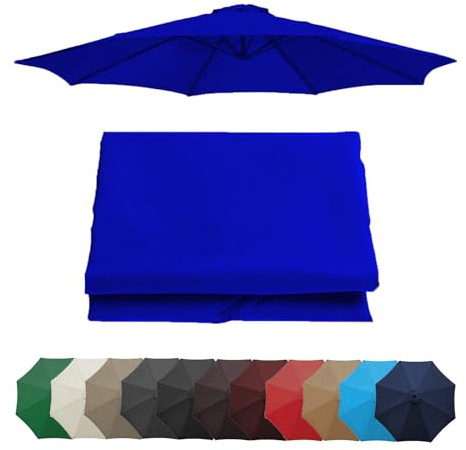 Auvent De Remplacement Pour Parasol 2m/2,7m/3m, 6 Baleines/8 Baleines Toile De Rechange Pour Parasol Déporté, Housse De Rechange Pour Parasol De Jardin Terrasse Plage (auvent Seulement) ( Color : Sapp