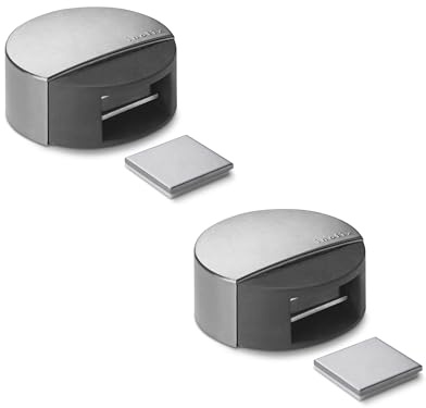 Inofix - Tope retenedor magnético adhesivo (2 en 1) -Automático- 2 uds