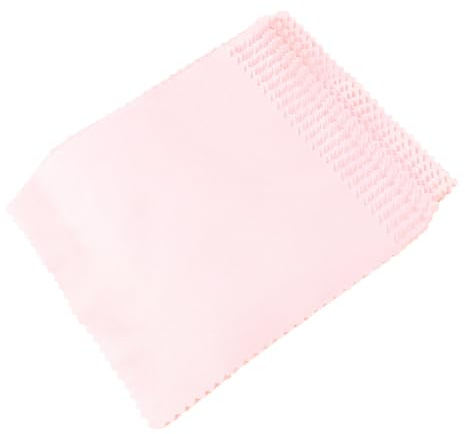 TOPPERFUN Paño 50 Piezas de Limpieza para Joyas y Gafas de Microfibra Superfina de 10x10cm Suave y Ligero para Uso Diario y Viajes