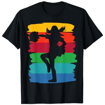 Cheerleaderin Mädchen jubeln Mama Liebe Cheerleading T-Shirt