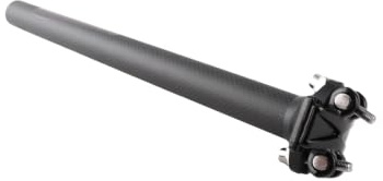 Fahrrad Sattelstütze, 27.2/30.8/31.6mm Carbon Fahrrad Sattelstütze für MTB Mountainbike Rennrad(27.2X350MM)