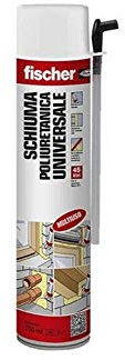 SCHIUMA POLIURETANICA MONOCOMPONENTE PER PISTOLA PUP750 MULTIUSO 09292 FISCHER