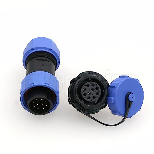 Eonvic Weipu SP17 10 Pin Connettore Impermeabile IP68 Maschio Presa Femmina Circolare 6-10mm Cavo Industriale Solare Elettrico Connettore