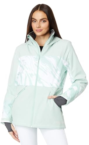 Spyder Damen Feldjacke Isolierte Skijacke, Weißer Kombi., S