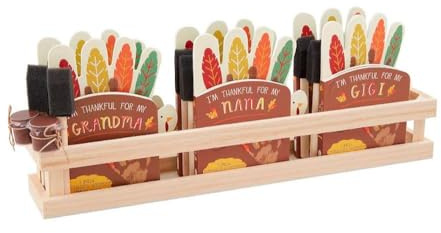 Mud Pie Thankful for Grandma Handprint Book Set
