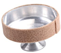 ERINGOGO Aluminium Altsaxophon Dämpfer Beige Und Silber Geräuschreduzierendes Zubehör Für Ungestörtes Üben Professioneller Saxophon Mute