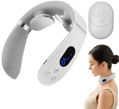 Masajeador Eléctrico De Cuello Máquina De Masajes Para Cuello Con Función | Dispositivo Portátil De Relajación Muscular Para Ella Y Él