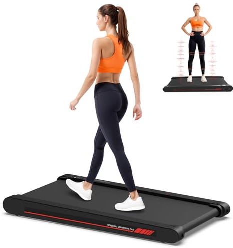 Lysole 4 in 1 Walking Vibration Pad, Under Desk Treadmill, 4 Vibration Modes, Portable Vibration Walking Pad for Homes and Offices