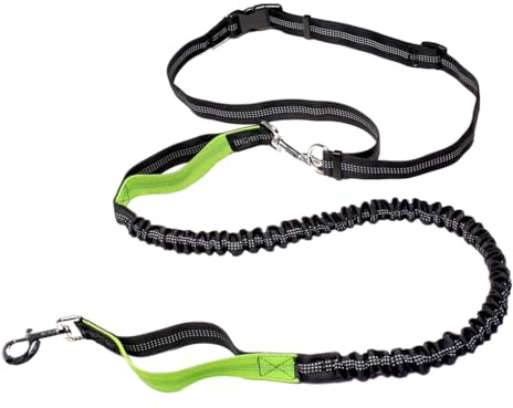 AMSLSIU Adjustable Belt Pet Reflective Leash Traction Rope Wide Application Stylish Comfortable Wear Jogging Dog Leash
