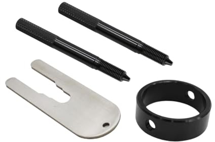 WNDUOKXH Compresseur de Ressort de Fourche, Outil Multifonctionnel d'entretoise pour Joint d'huile Fourche Moto, alignement du Niveau d'huile, Facile à Utiliser, goupilles à Visser pour Le
