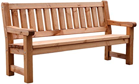 massiv Friesenbank Parkbank Gartenbank Garten Holz Bank Holzbank Sitzbank Kiefer