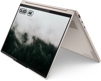 Lenovo Yoga 9 14 Inch 4K Laptop (Intel Core i7-1260P, Integrated Intel Iris Xe Graphics, 16GB RAM, 1TB SSD, Windows 11 Home) - Oatmeal, 2Y Premium Care