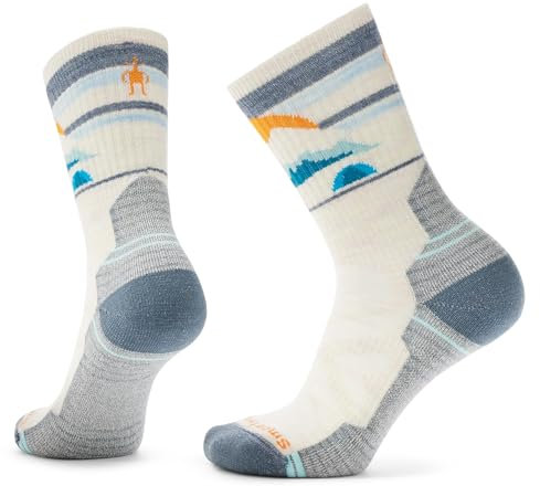 Smartwool Damen Socken Hike Light Cushion Mountain Moon Crew, Mondstrahl, Medium